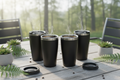 Stainless Steel Insulated Tumbler Set on outdoor table