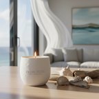Happiness Coconut & Sea Salt Ocean Breeze Scented Candle