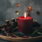 Happiness Patchouli & Dark Rose Bohemian Scented Candle