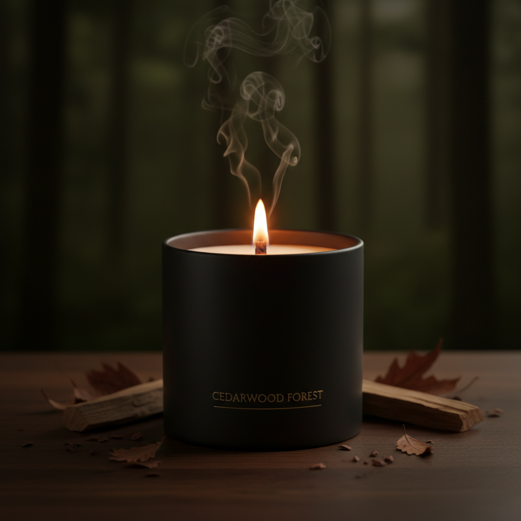 Happiness Vanilla Bean & Tonka Warm Embrace Scented Candle