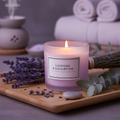 Happiness Lavender & Eucalyptus Spa Retreat Scented Candle
