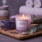 Happiness Lavender & Eucalyptus Spa Retreat Scented Candle