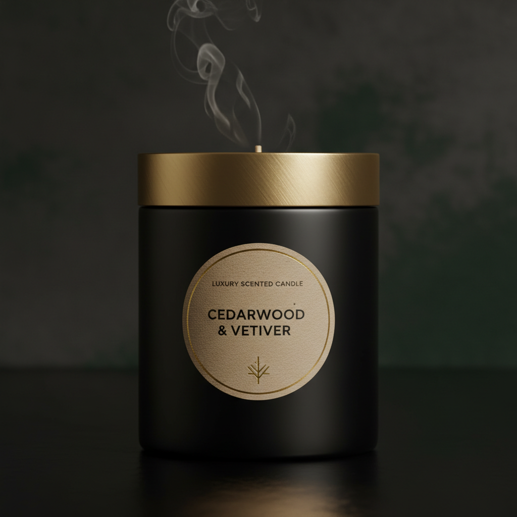 Happiness Vanilla Bean & Tonka Warm Embrace Scented Candle