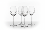 Hand-Blown Bohemian Crystal Wine Glass Set studio