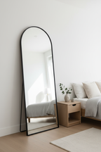 Cathedral Arch Full Length Floor Mirror - minimalist bedroom lifestyle