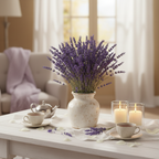 Purple Lavender Dream Bouquet lifestyle vase