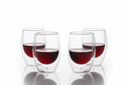 Double Wall Insulated Wine Glass Set studio