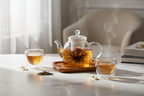 Borosilicate Glass Tea Set with blooming tea