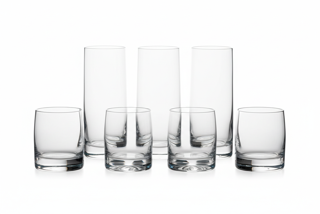 Classic Glass Tumbler Set studio