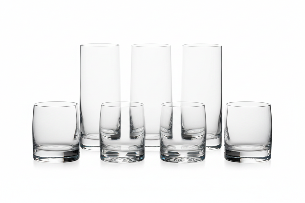 Classic Glass Tumbler Set studio