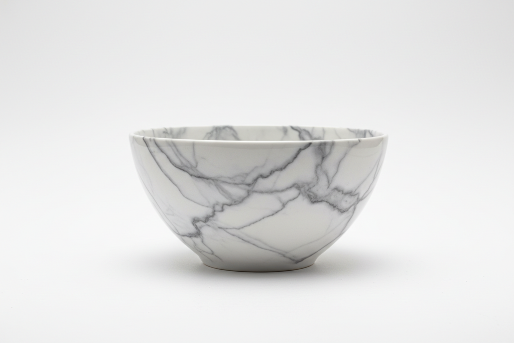 Marble Pattern Ceramic Decorative Bowl studio