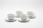 Minimalist Porcelain Tea Cup Set studio