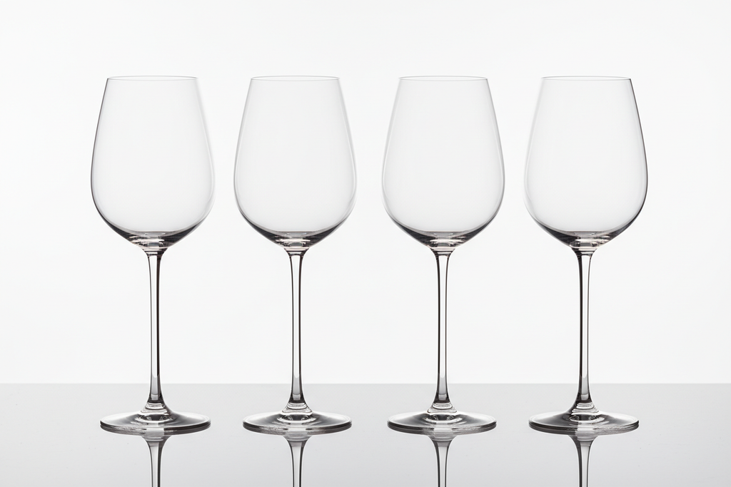 Classic Crystal Bordeaux Wine Glass Set studio
