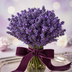 Purple Lavender Dream Bouquet close up detail