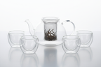 Borosilicate Glass Tea Set studio