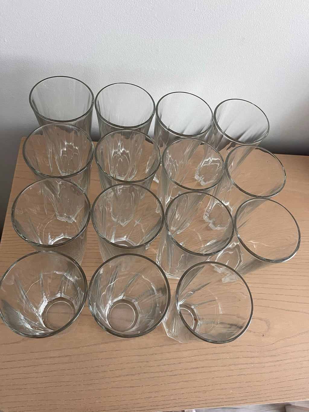 Happiness Drinking Glasses – Set of 15