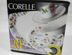 Happiness Delicate Array 20-Piece Dinnerware Set with Serving Platter