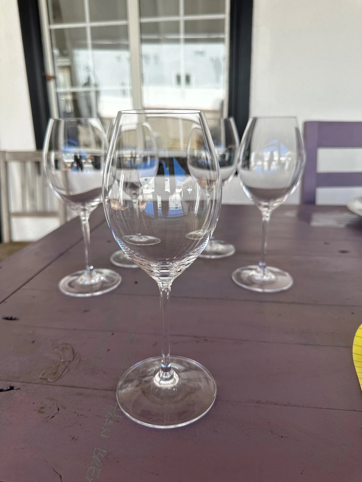 Happiness Premium Red Wine Glasses – Set of 5