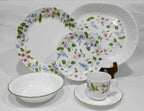 Happiness Delicate Array 20-Piece Dinnerware Set with Serving Platter