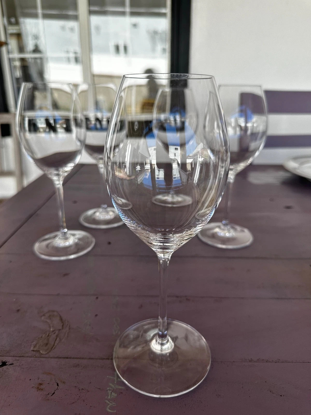 Happiness Premium Red Wine Glasses – Set of 5
