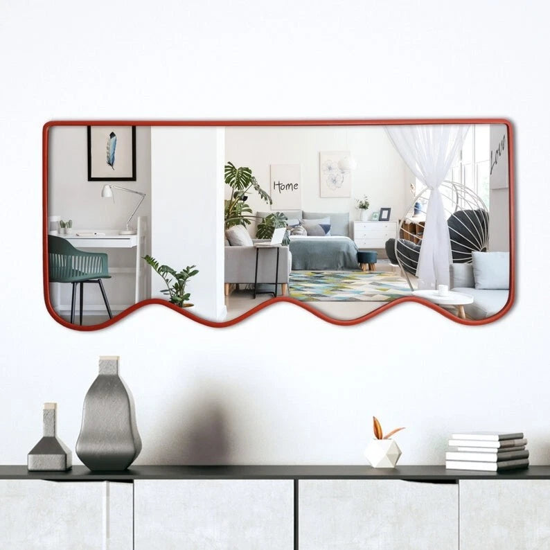 Happiness Full Length Tall Wall Mirror – Stylish Modern Home Dresser Decorative