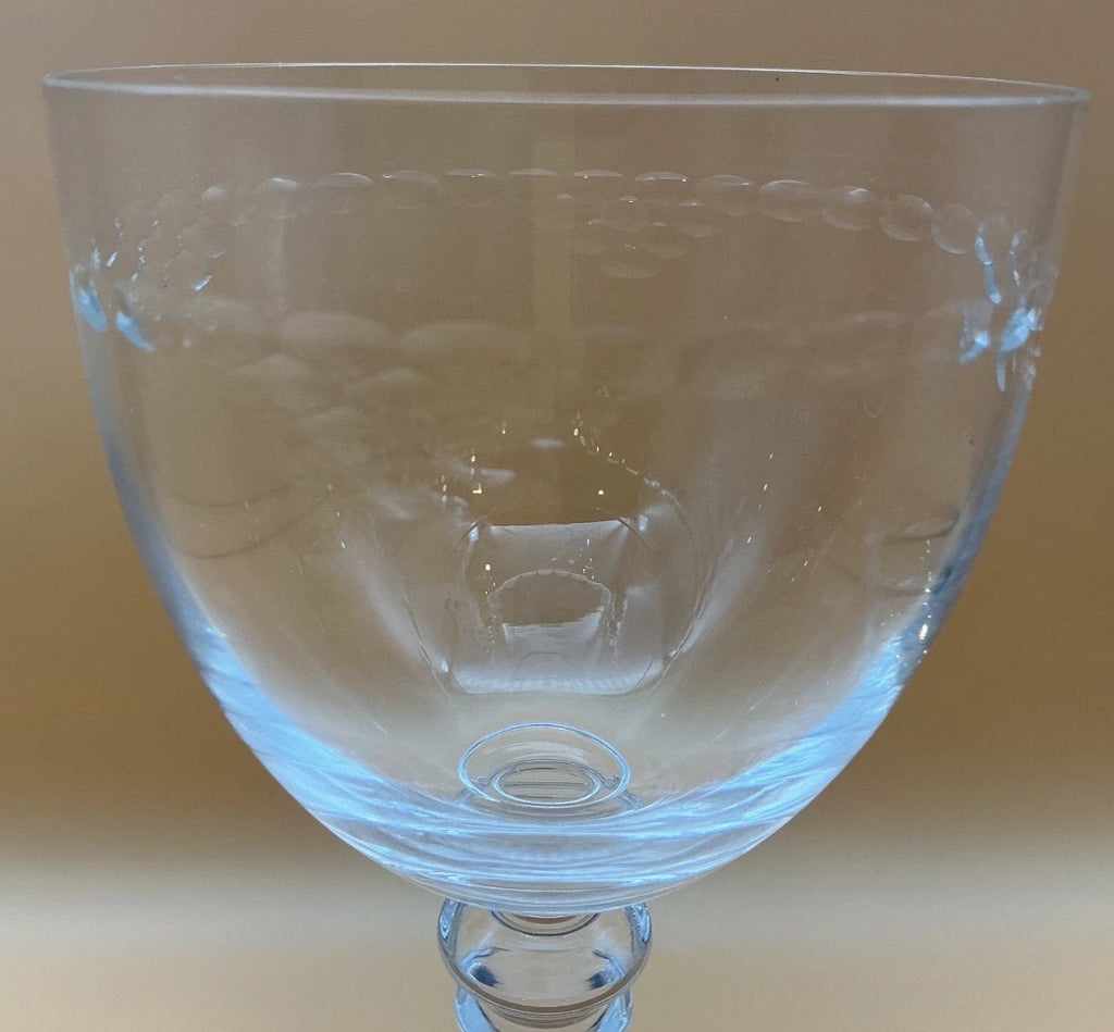 Happiness Burgundy Red Wine Glass – Premium Crystal