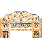 Happiness Beige Full Length Floor Mirror – Moroccan Handpainted Frame