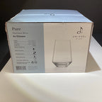 Happiness PURE 18.5oz Stemless Wine Glasses – Set of 4