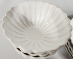 Happiness Colette 12-Piece Stoneware Dinnerware Set – Cream