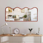 Happiness Full Length Tall Wall Mirror – Stylish Modern Home Dresser Decorative