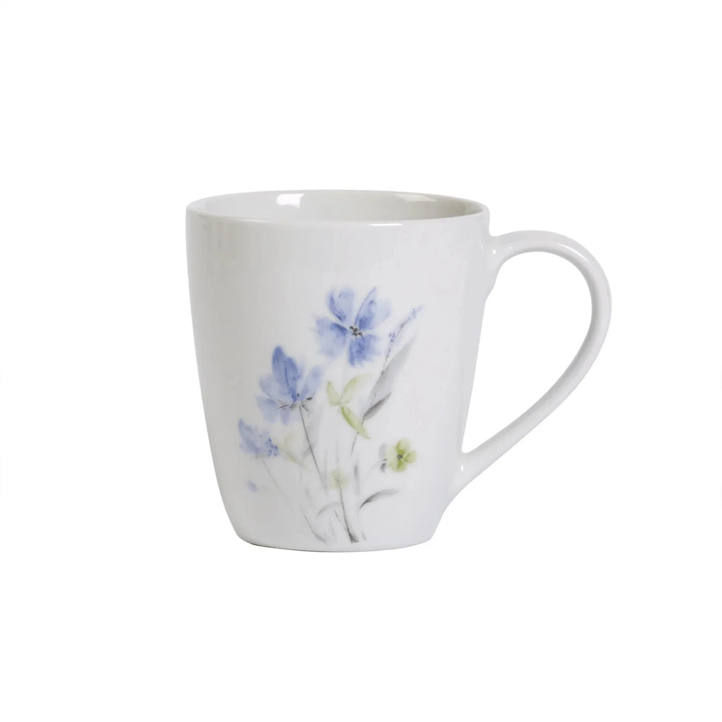 Happiness Wildflower 16-Piece Round Rim Dinnerware Set – Classic Edition