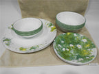 Happiness Beverly 16-Piece Dinnerware Set – Daisy Green Yellow
