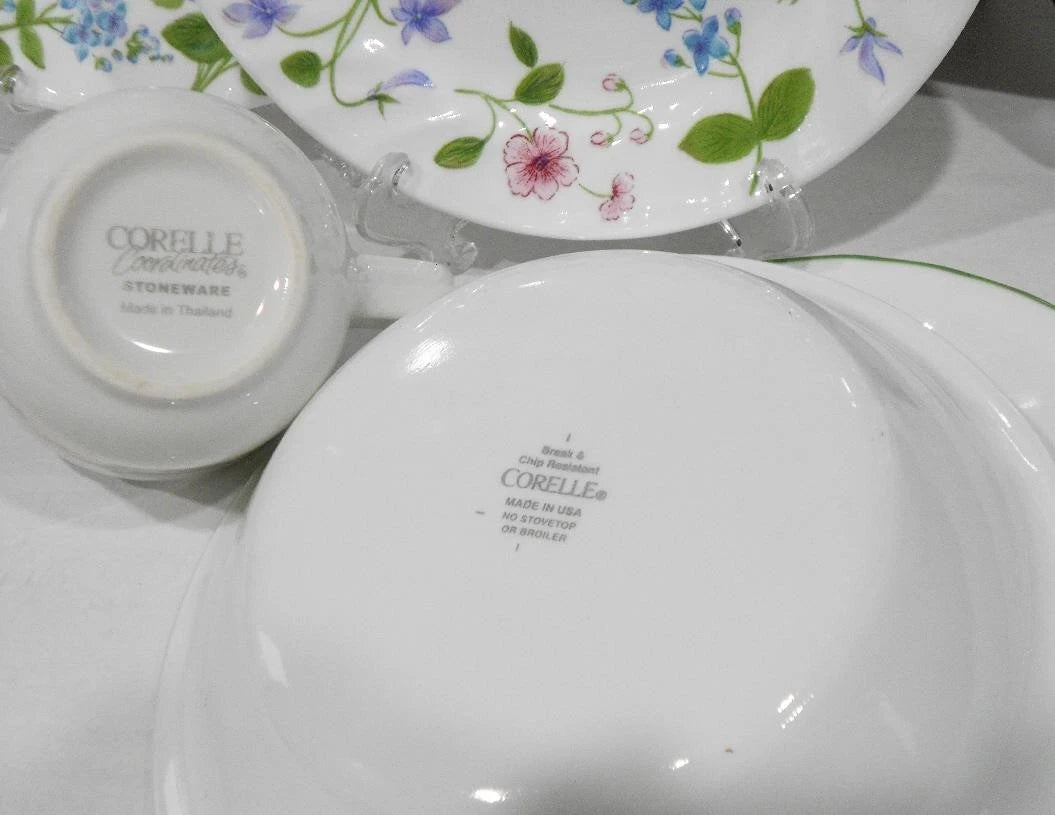 Happiness Delicate Array 20-Piece Dinnerware Set with Serving Platter