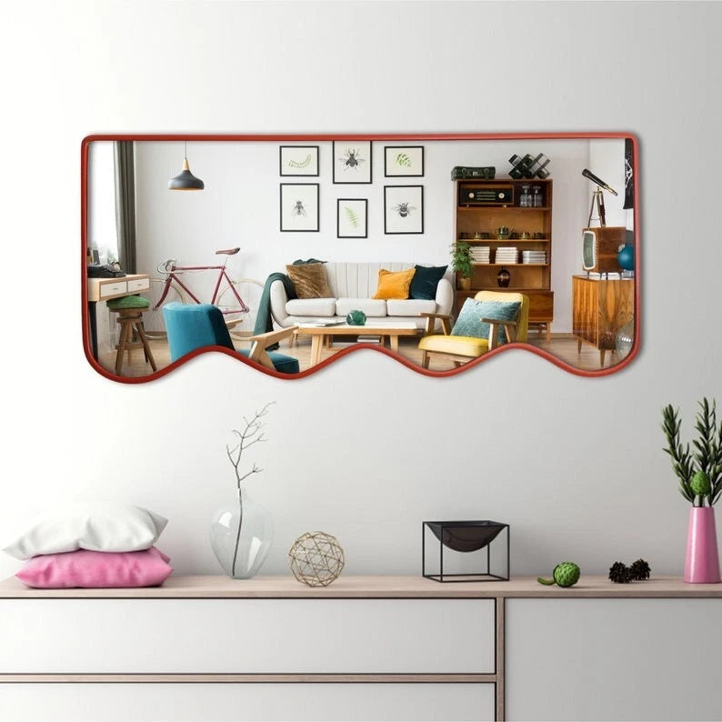 Happiness Full Length Tall Wall Mirror – Stylish Modern Home Dresser Decorative