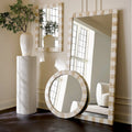 Happiness Bone Inlay Full-Length Floor Mirror – Artisan Handmade Decorative