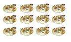 Happiness Elegant Handcrafted Brass Dinner Set – Luxurious Brass Tableware