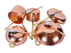 Happiness Pure Copper Cookware Set – 10 Piece with Serving Spoon