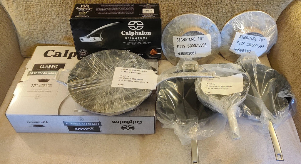 Happiness 10-Piece Hard-Anodized Aluminum Non-Stick Cookware Set